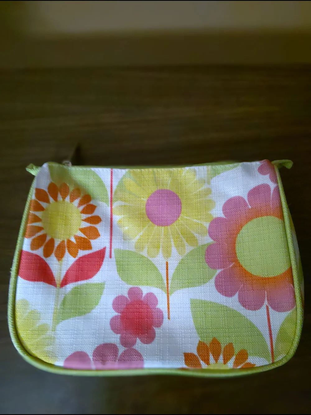 Clinique Make-up Bag - Pink, Yellow & Green